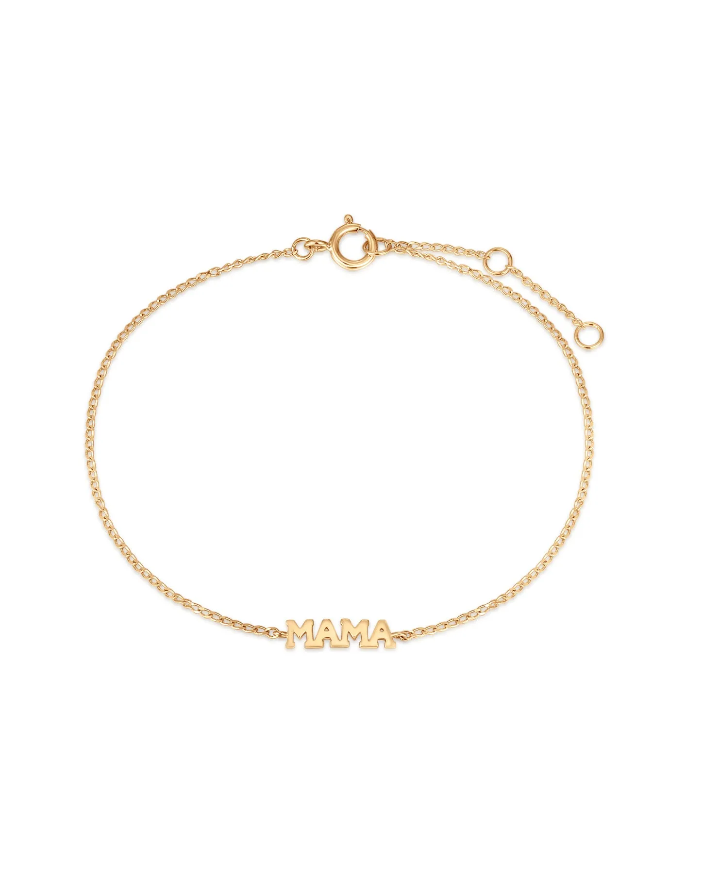 14k Mama Bracelet