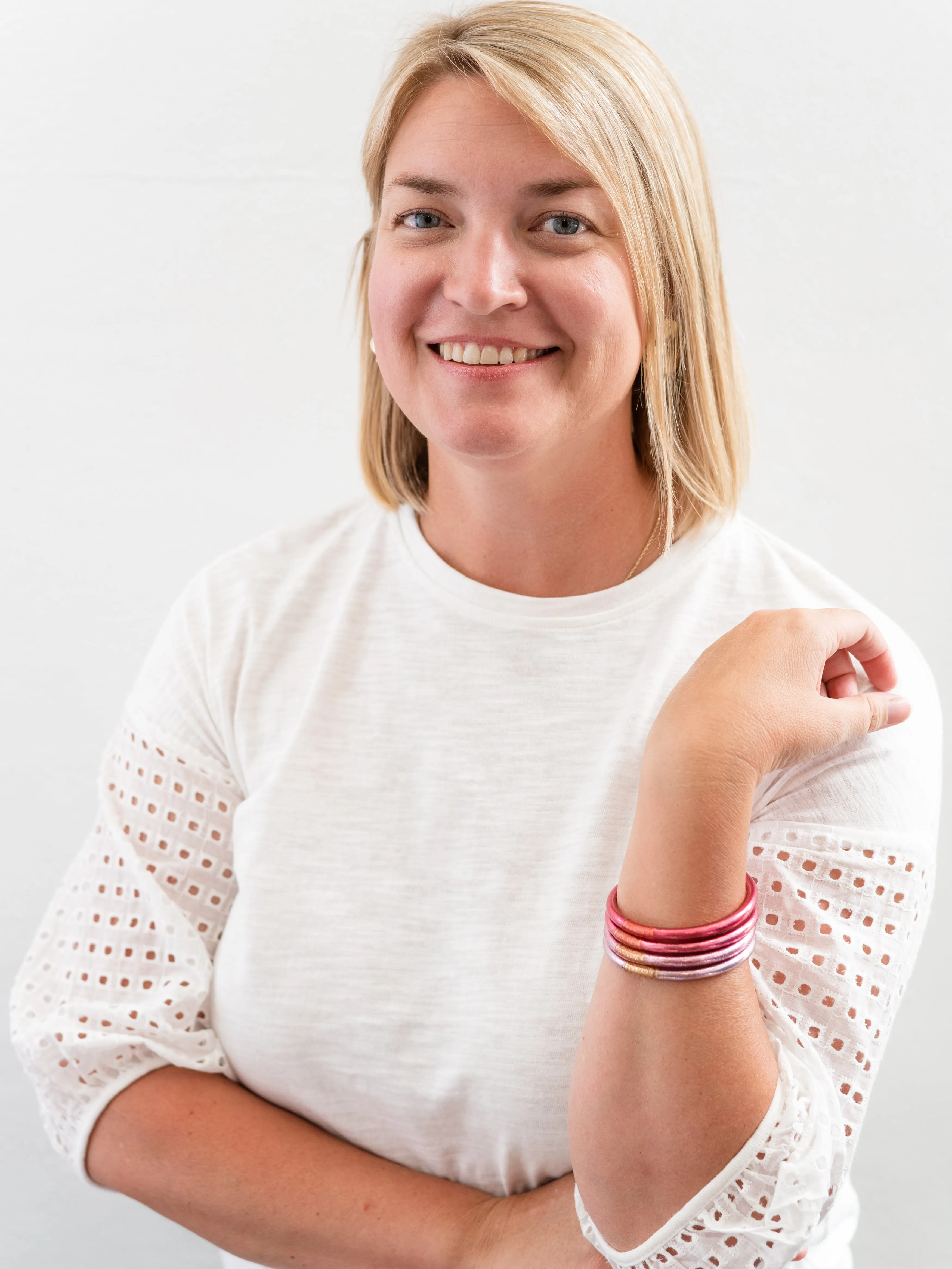 All Weather Bangles Carousel Pink by BuDhaGirl