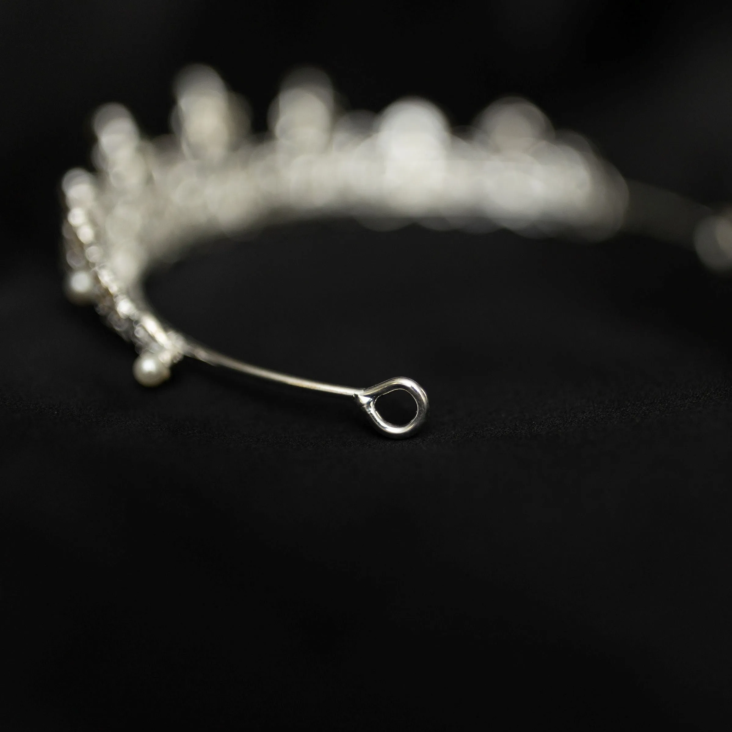 Amber's Tiara in Silver