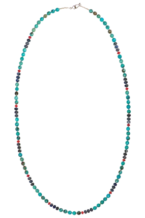 Ann Vlach Multi Beaded Necklace