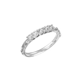 Artcarved Floral Wedding Band Hers Hayley 31-V100W-L