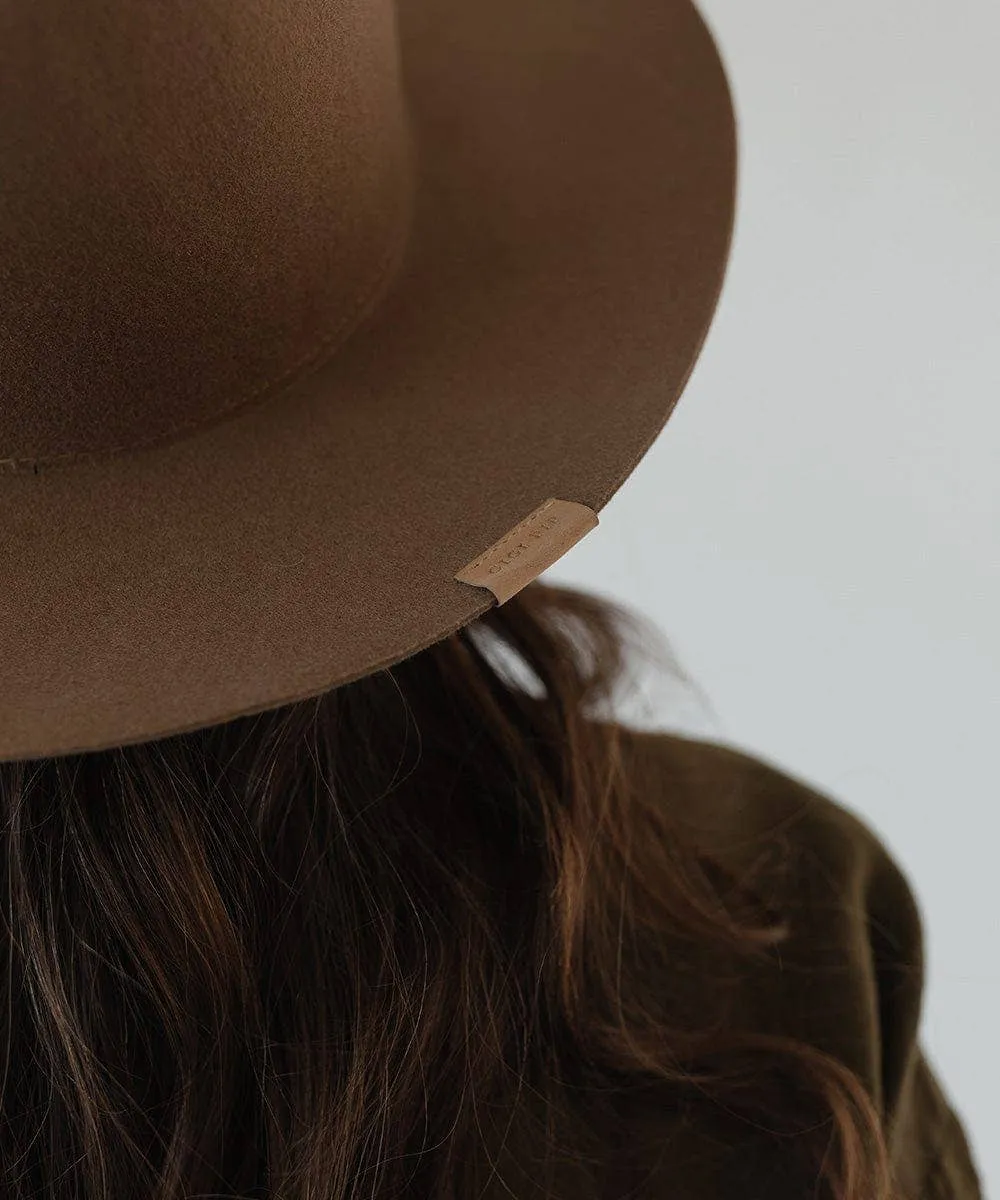 Ava Fedora: Size S/M 57 / Brown