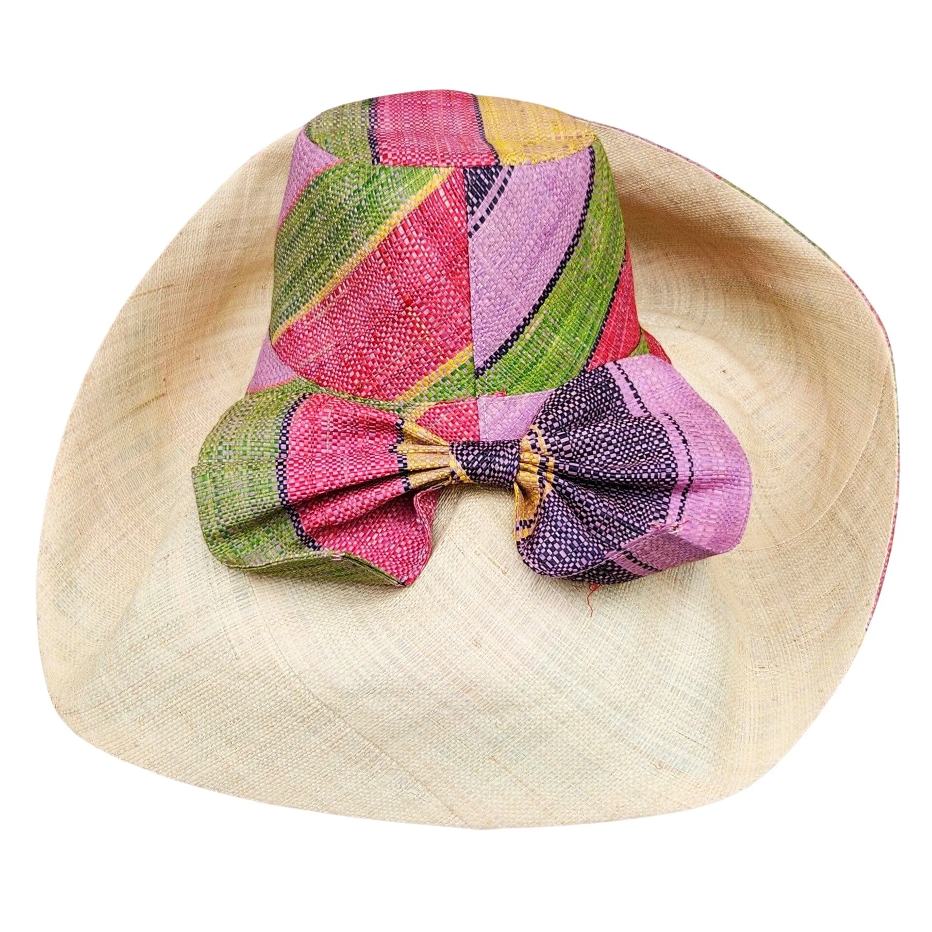 Bandile: Madagsacar Big Brim Raffia Sun Hat