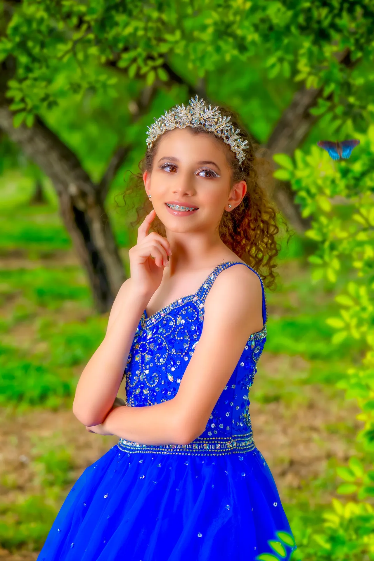 Benevolent White Witch Tiara