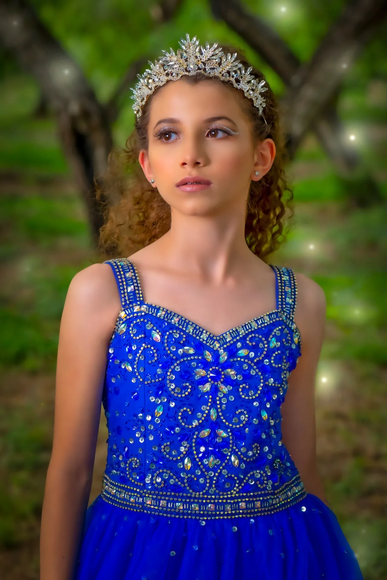 Benevolent White Witch Tiara