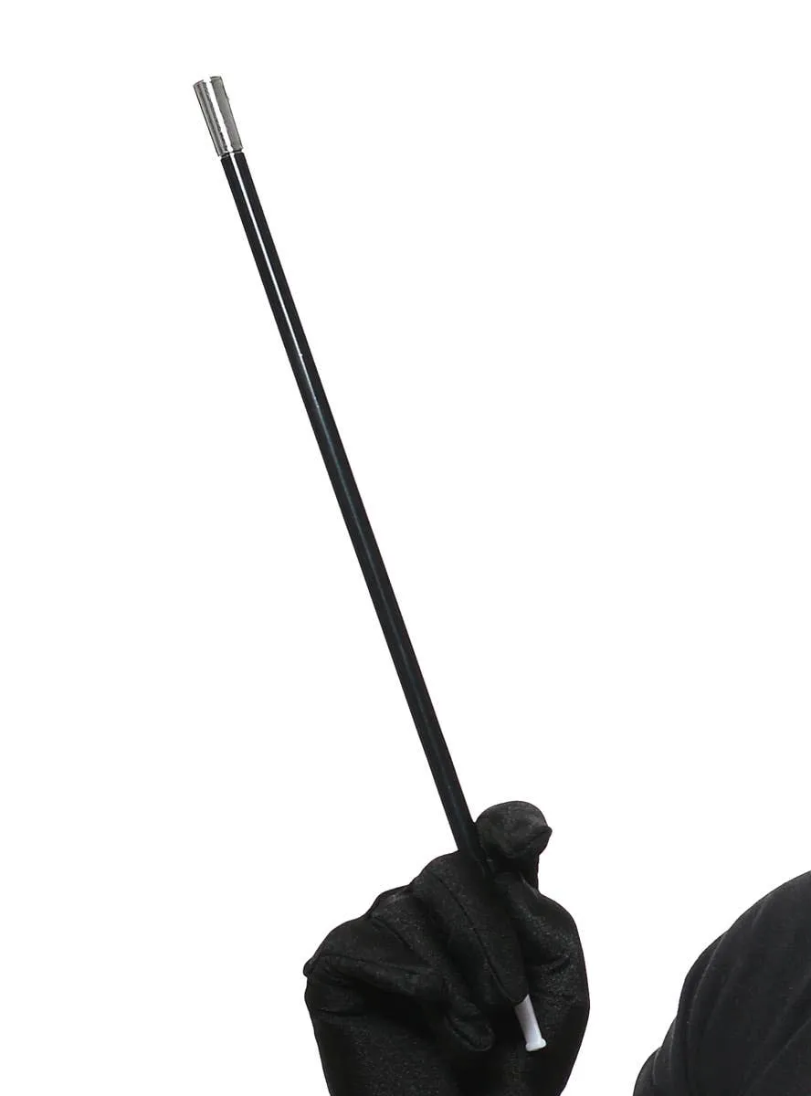 Black and Silver Deluxe Gatsby 5 Piece Costume Accessory Set
