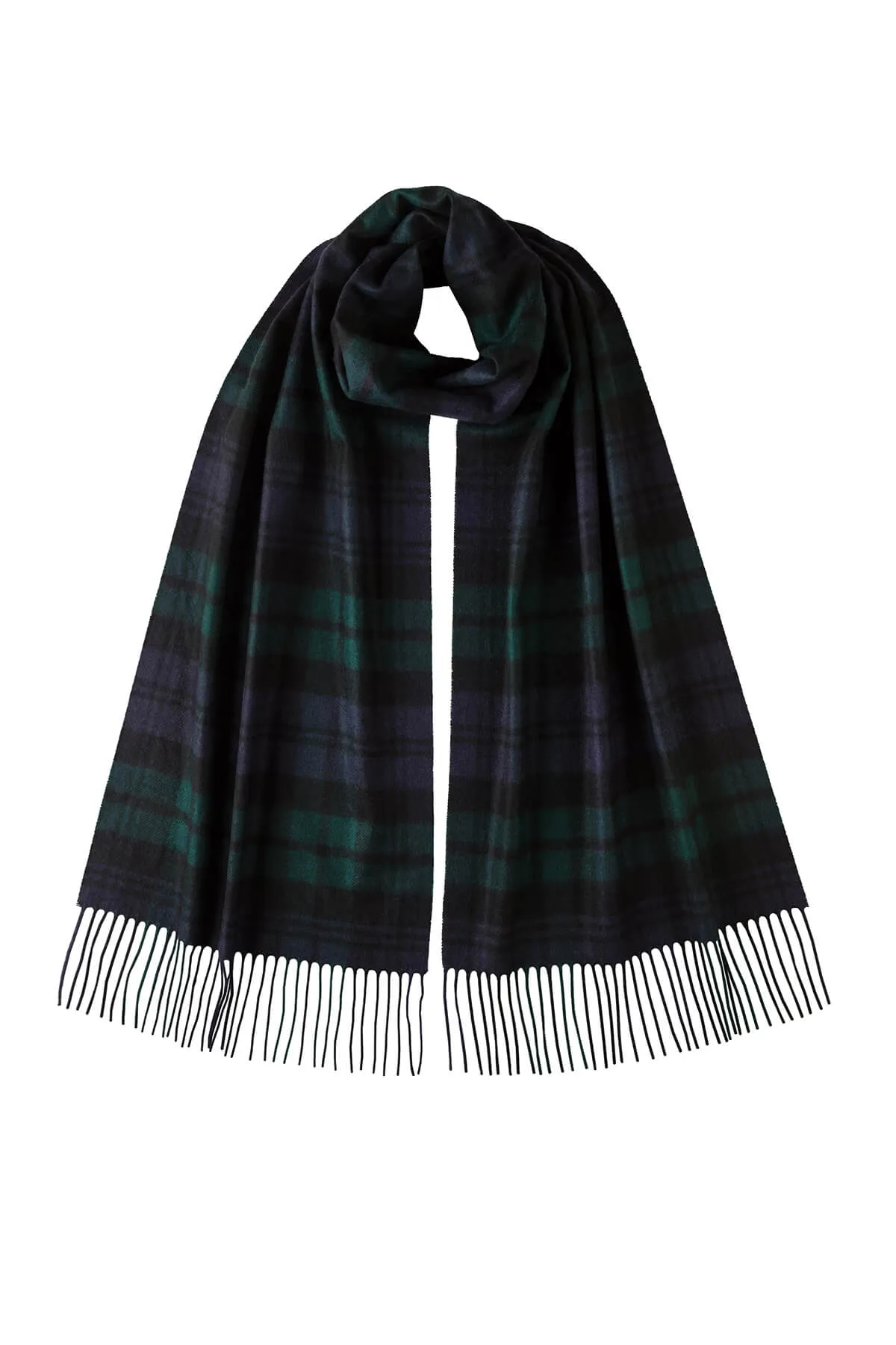 Black Watch Tartan Merino Scarf