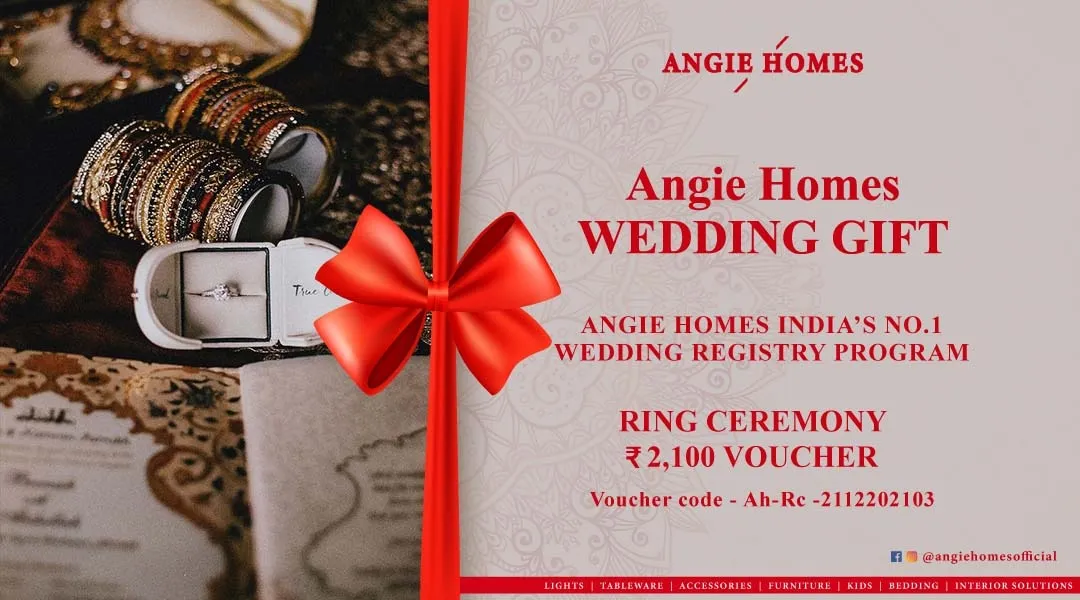 Book Wedding Gift Registry Program Online with AngieHomes