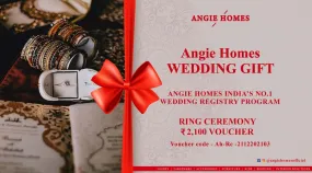 Book Wedding Gift Registry Program Online with AngieHomes