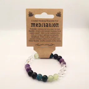 Bracelet Crystal Healing Meditation