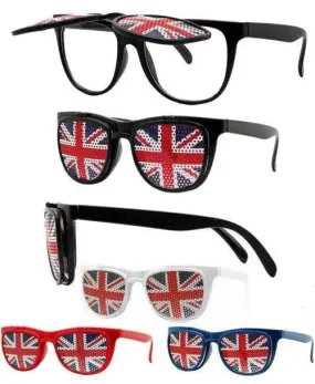 British Flag Flip Sunglasses