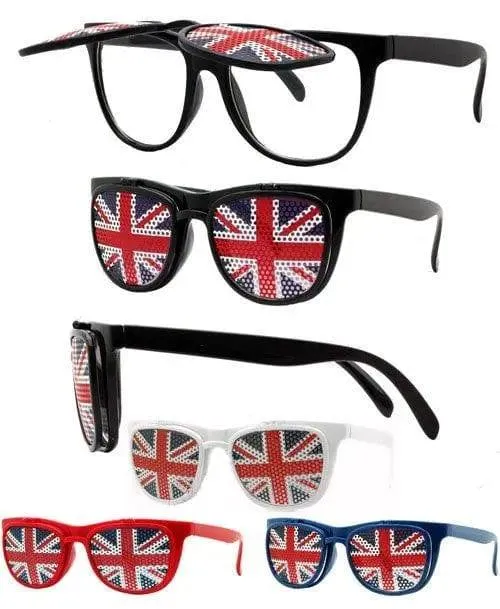 British Flag Flip Sunglasses