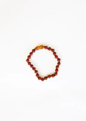 CanyonLeaf Anklet • Bracelet Pure Gemstone | Red Jasper