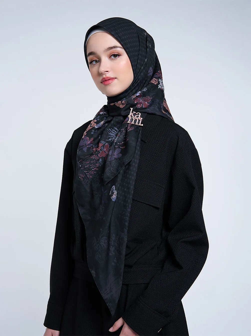 CEDARRA SIGNATURE SCARF SMOKE