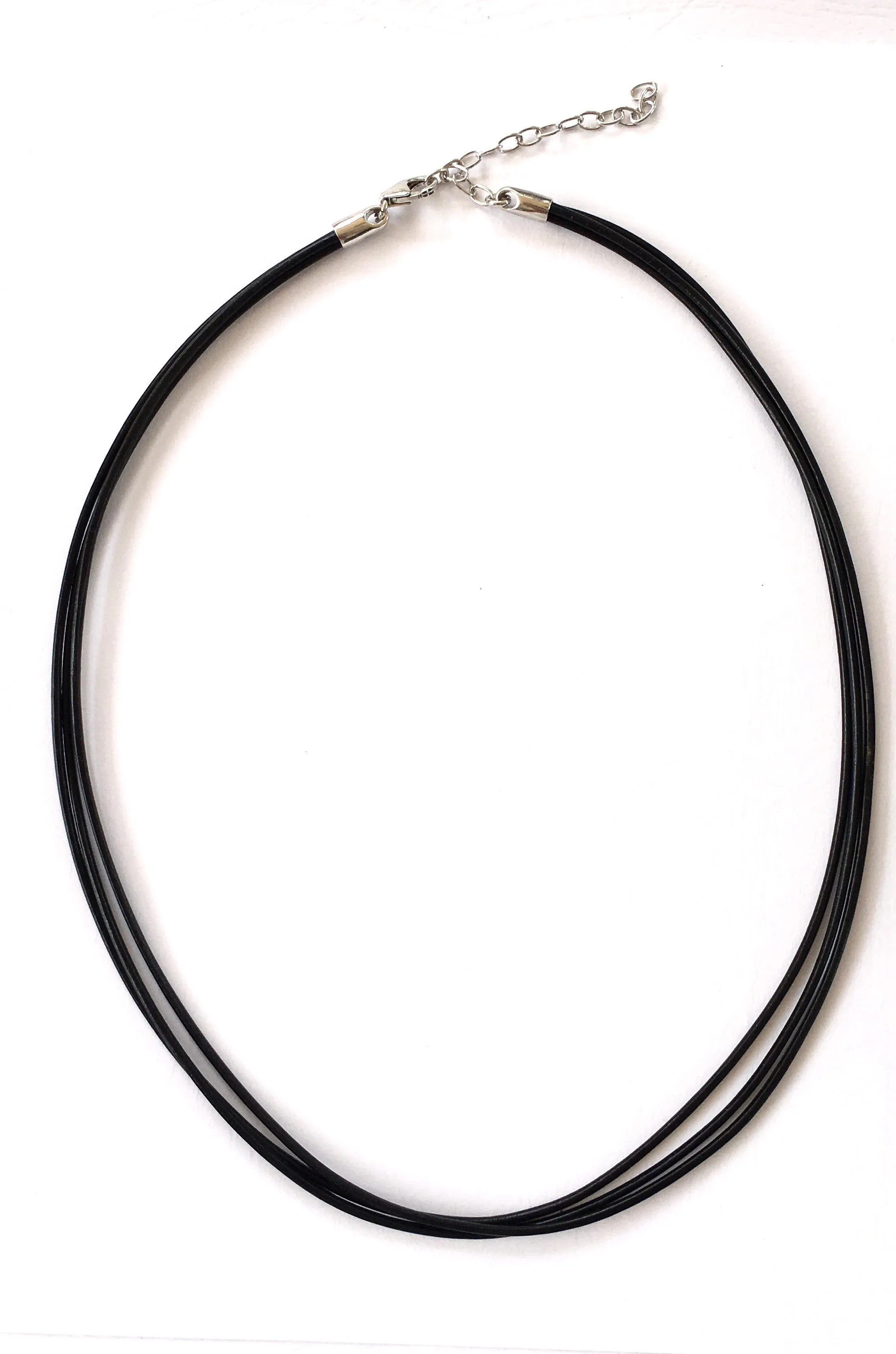Chain Leather choker Ai58