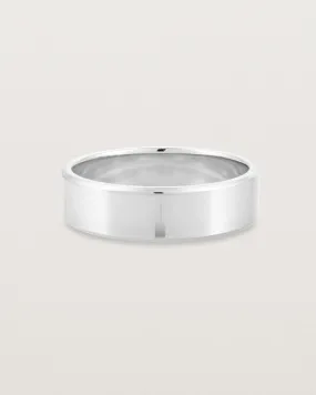 Chamfered Wedding Ring | 6mm