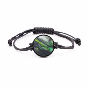 Circle ResinArt Bracelet - Rchlab (Graffiti, 566741)