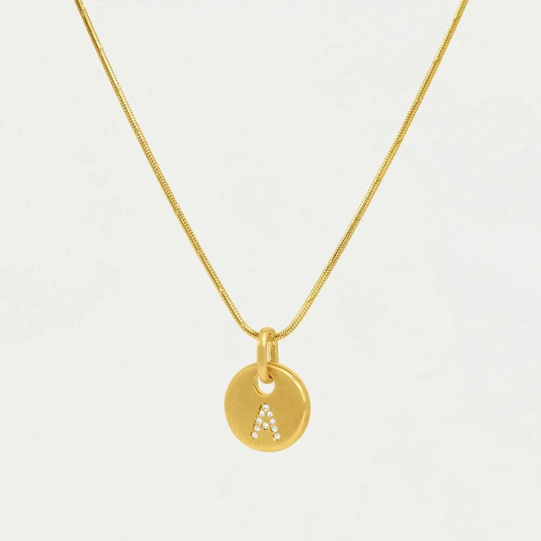 Dean Davidson Pavé Initial Necklace