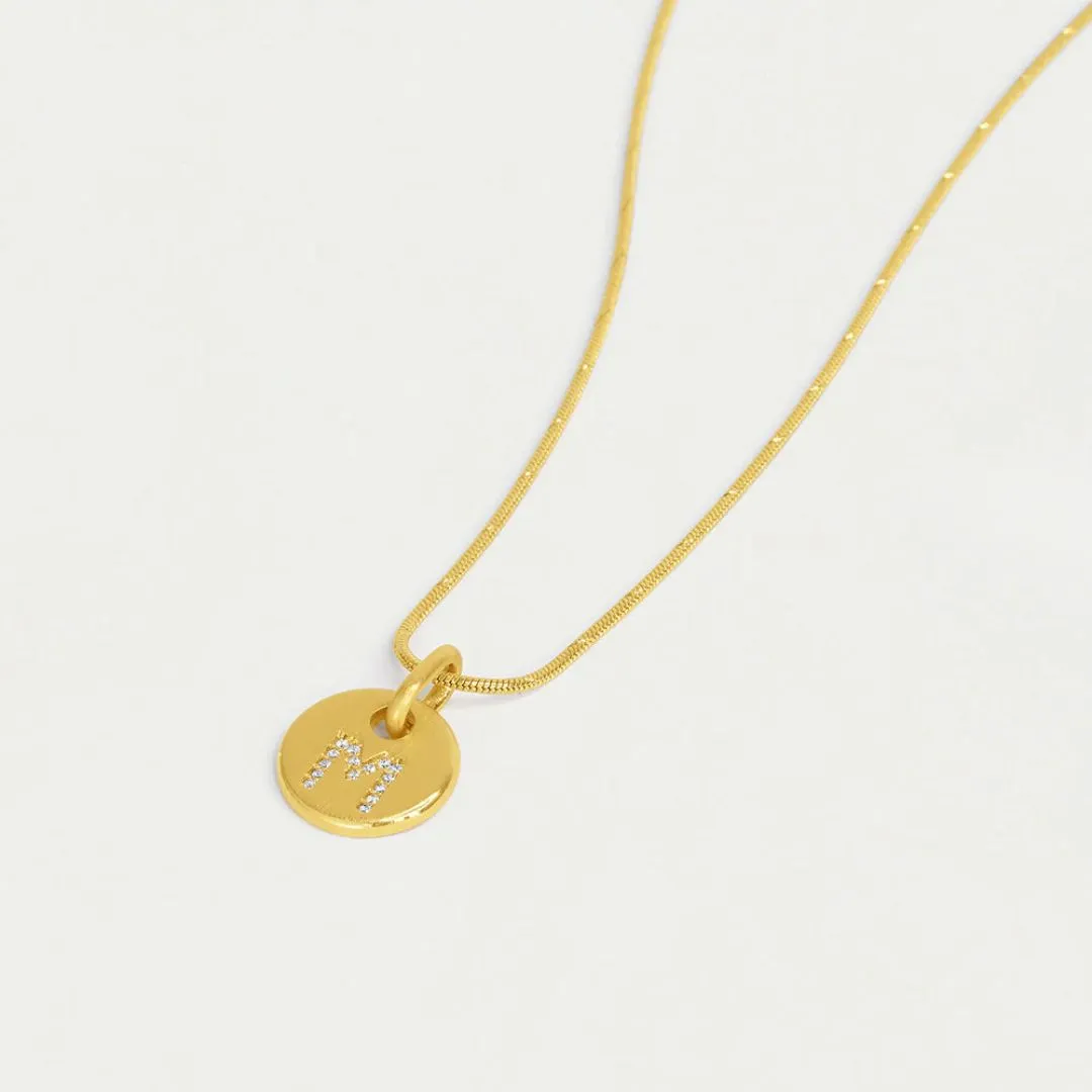 Dean Davidson Pavé Initial Necklace