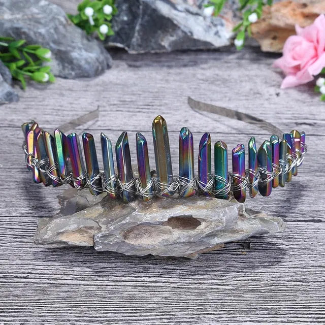 Delightful Rainbow Mermaid Tiaras