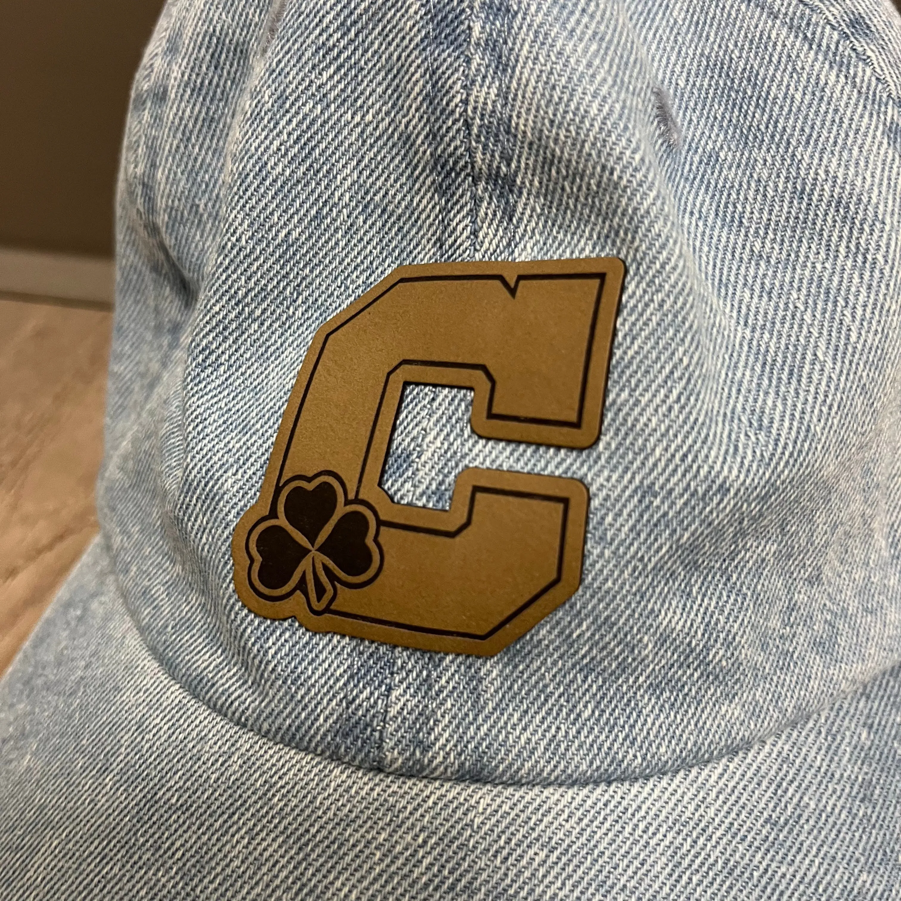 Denim Blue Block C Hat