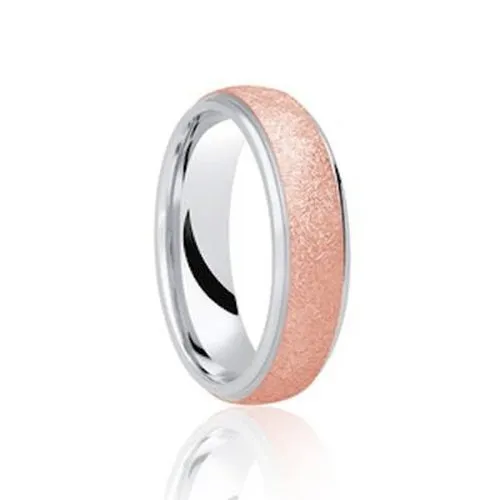 Diamond Cut Two Tone Band