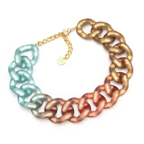 Elsa Necklace Blue Topaz