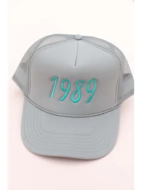 Embroidered 1989 Trucker Hat