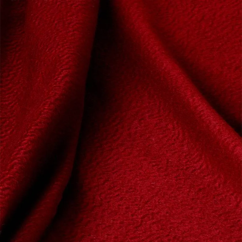 Embroidery Custom Zodiac 100% Cashmere Winter Red Scarf 180x30 cm