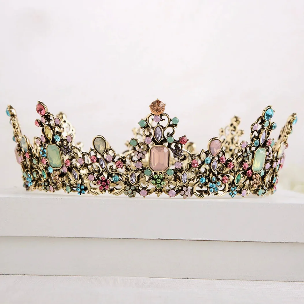 Fabulous Colorful Queenly Crown