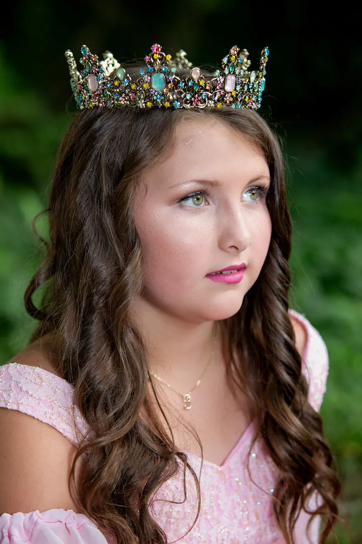 Fabulous Colorful Queenly Crown