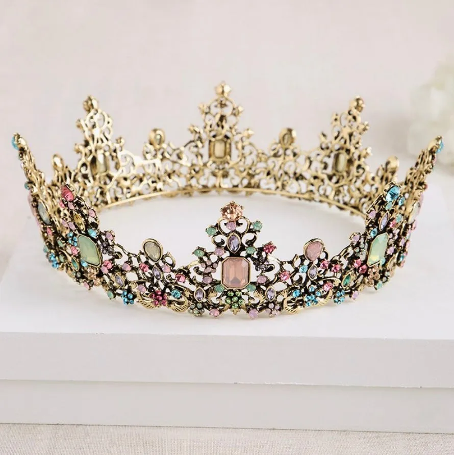 Fabulous Colorful Queenly Crown