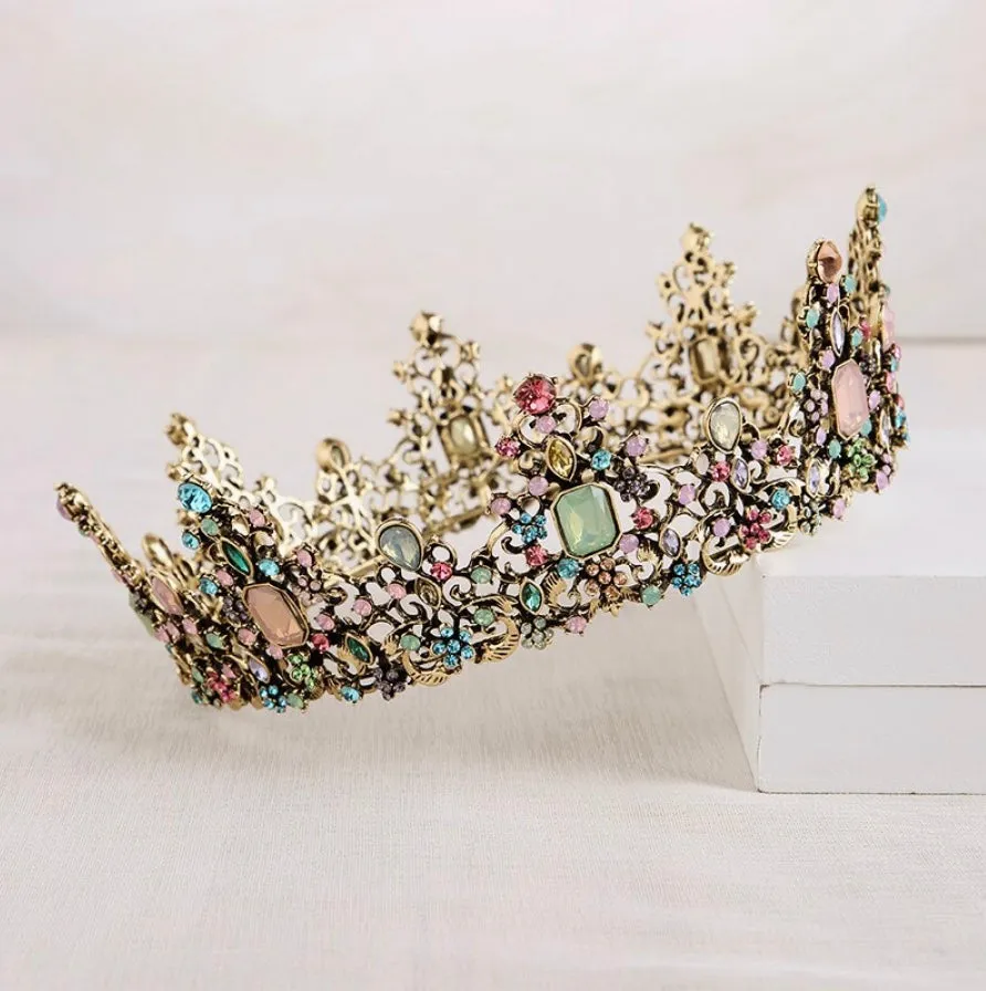 Fabulous Colorful Queenly Crown