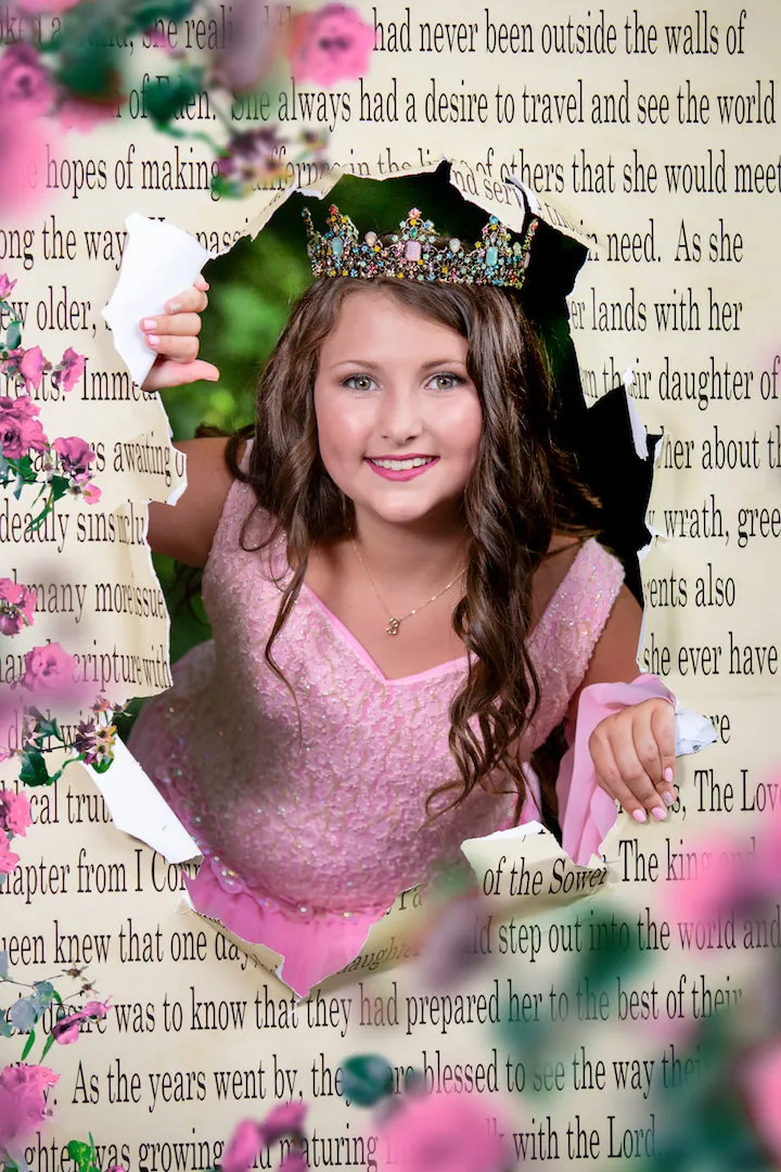 Fabulous Colorful Queenly Crown