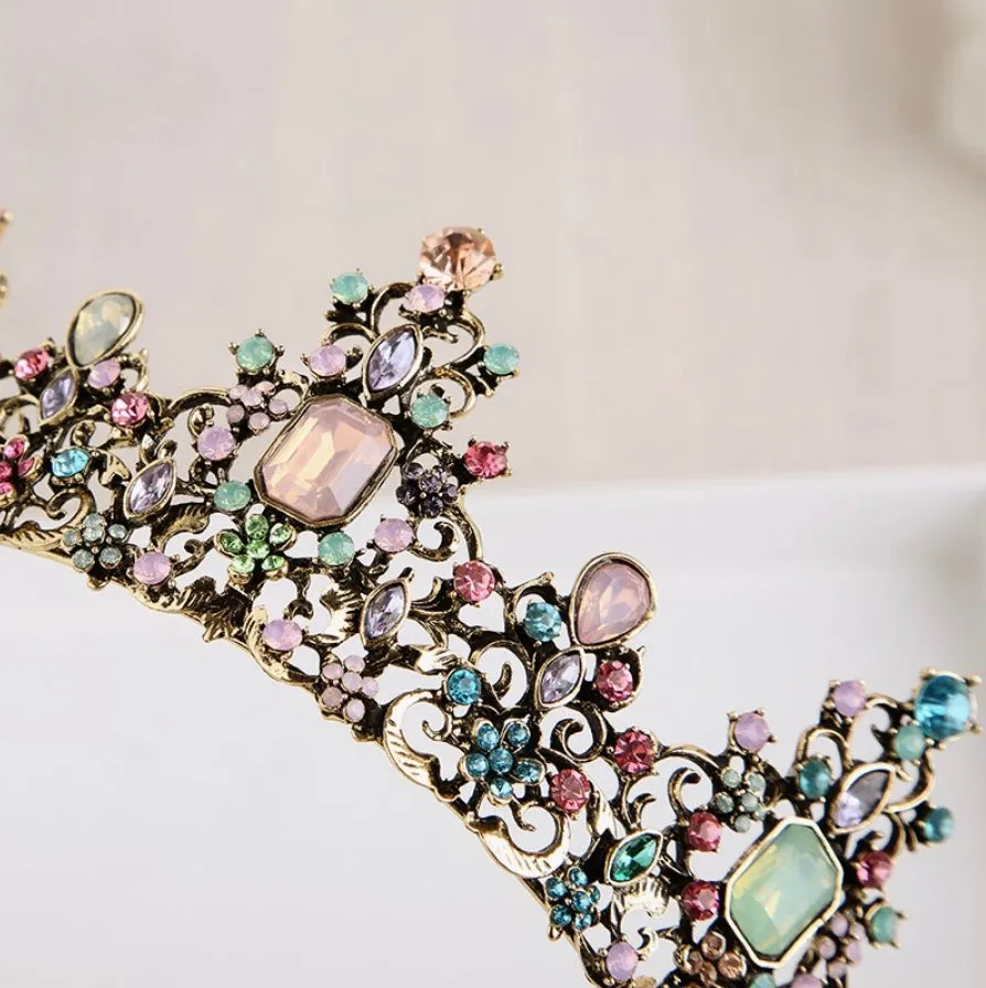 Fabulous Colorful Queenly Crown