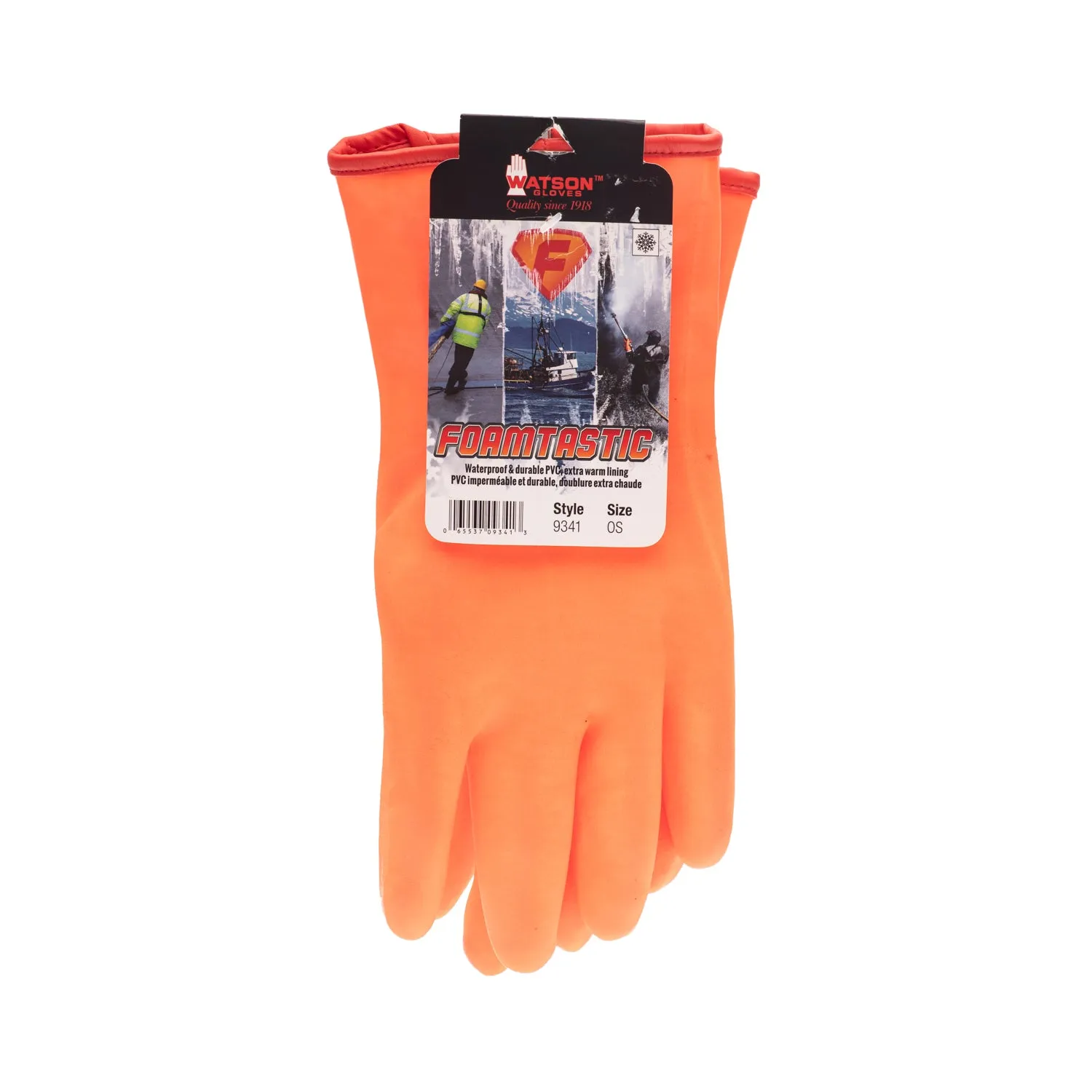 Foamtastic PVC Coated Gloves - G9341