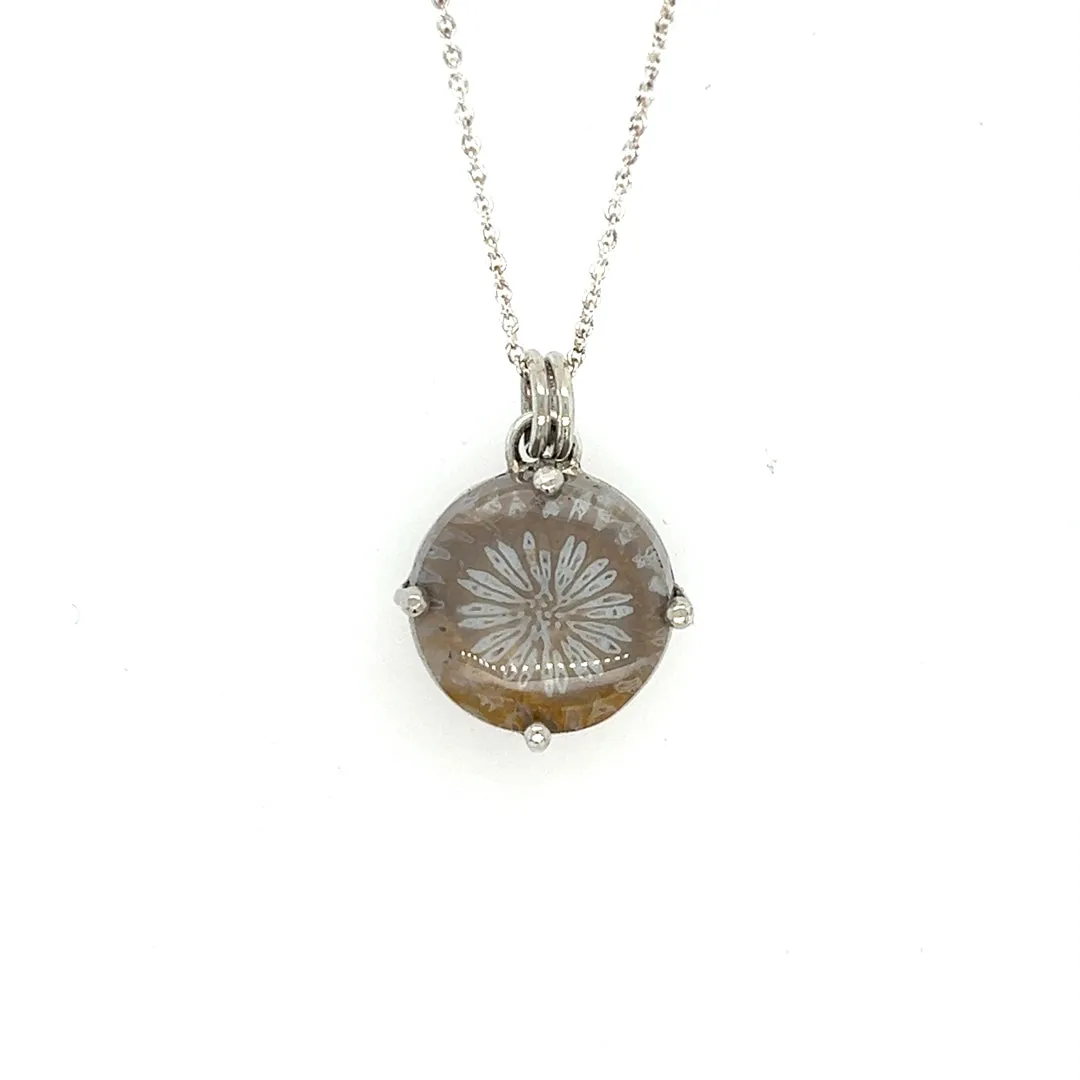 Fossilized Coral Necklace