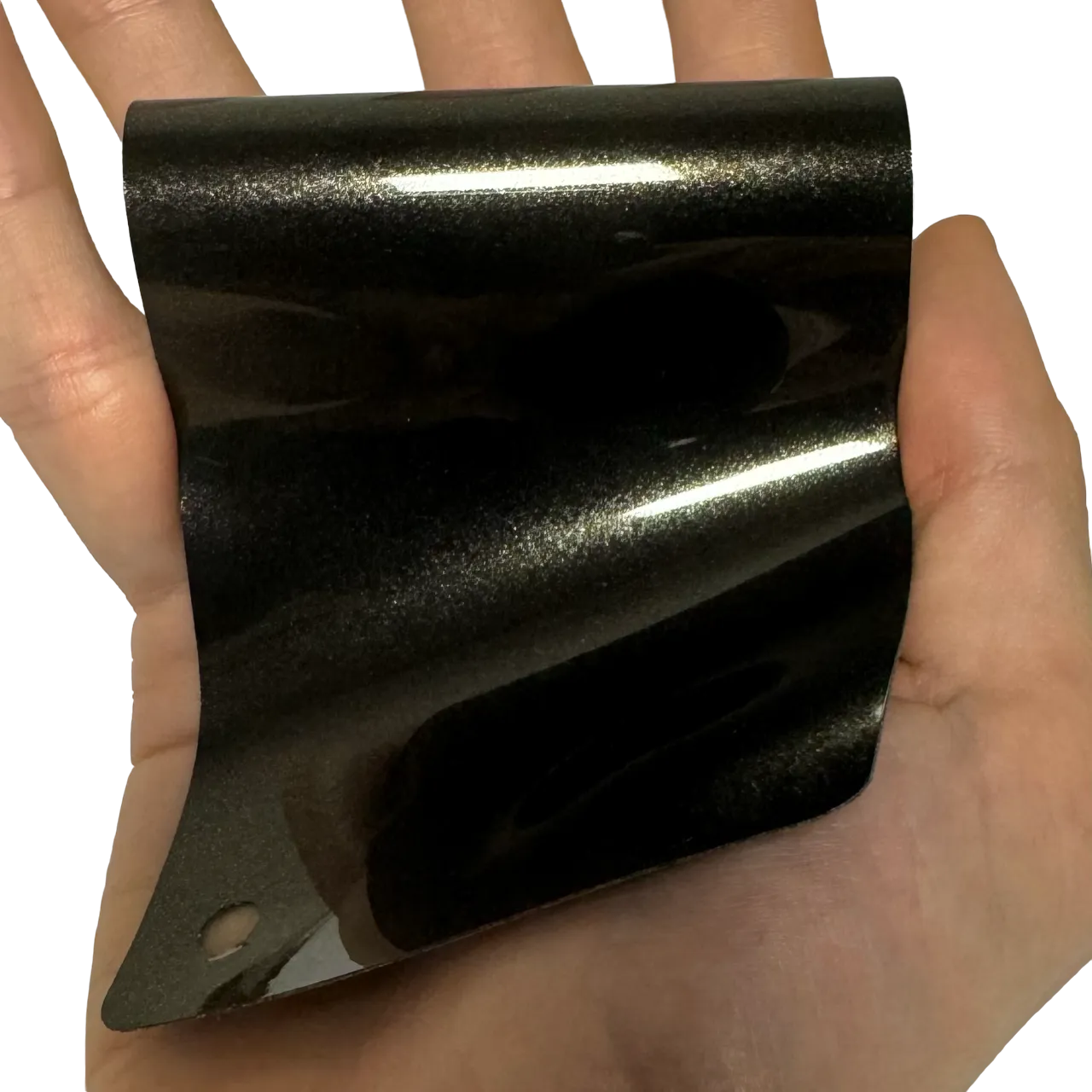 Gloss Metallic Metal Black Vinyl Wrap