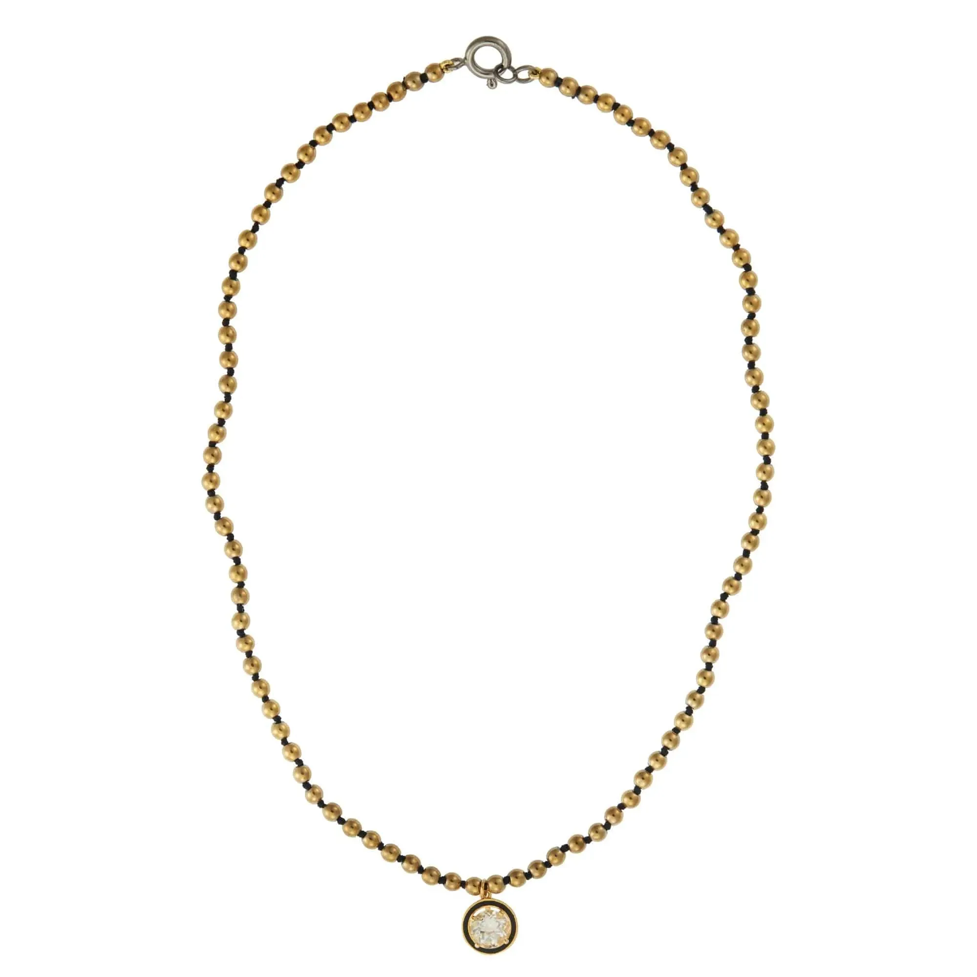 Gold Hematite White Topaz