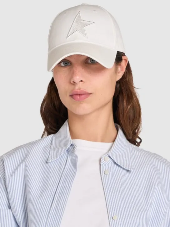 Golden Goose   Star cotton baseball hat 