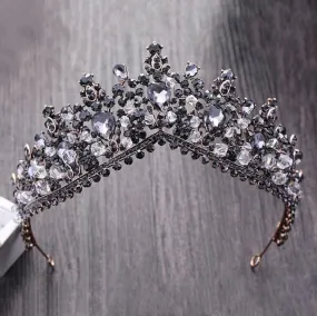 Gorgeous European Tiara in Grey
