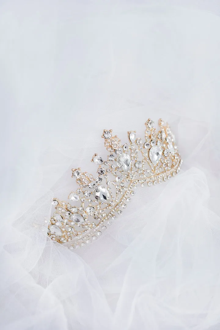 Gorgeous European Tiara in Ivory