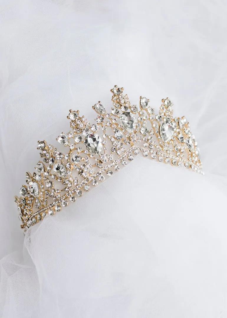 Gorgeous European Tiara in Ivory