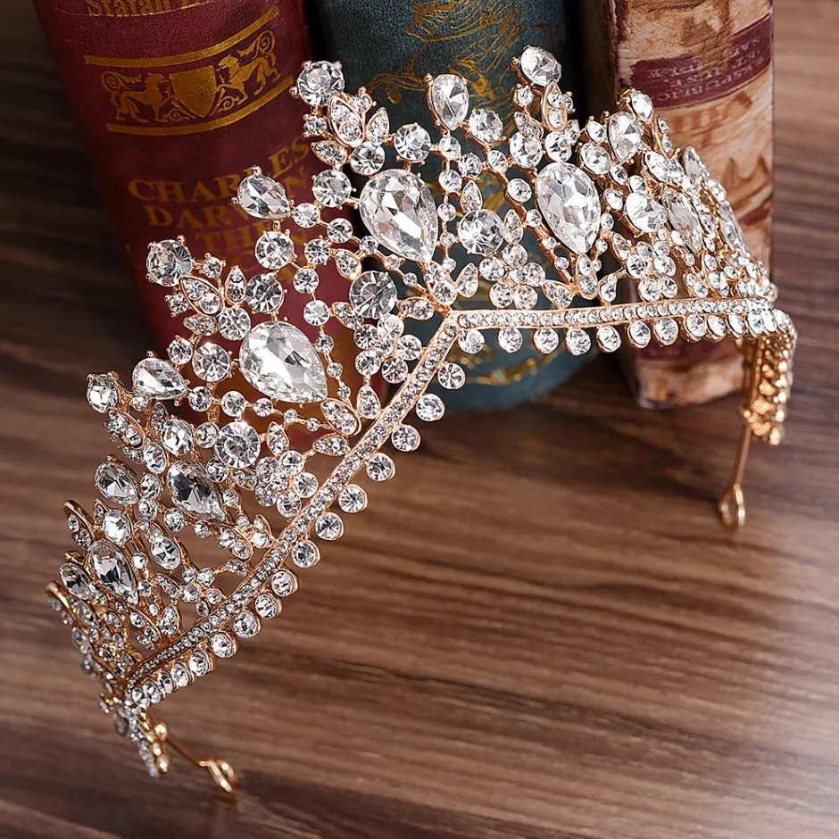 Gorgeous European Tiara in Ivory