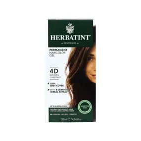 Hair Color-Golden Chestnut 4d (4D) 4.56 Oz By Herbatint