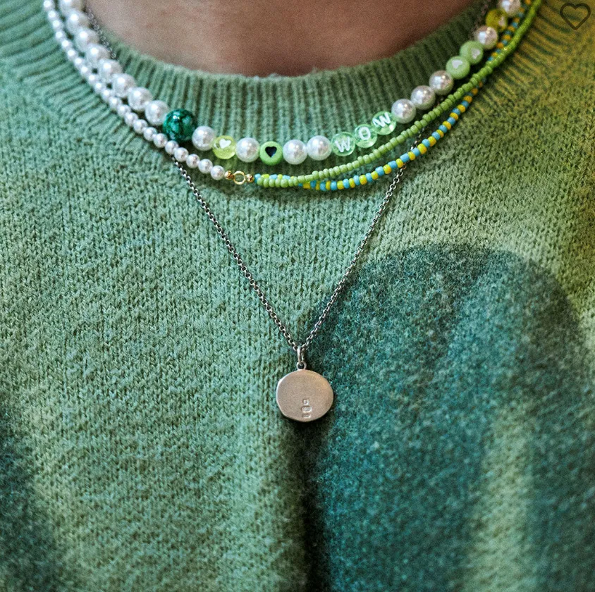 Hallmark Necklace | Silver
