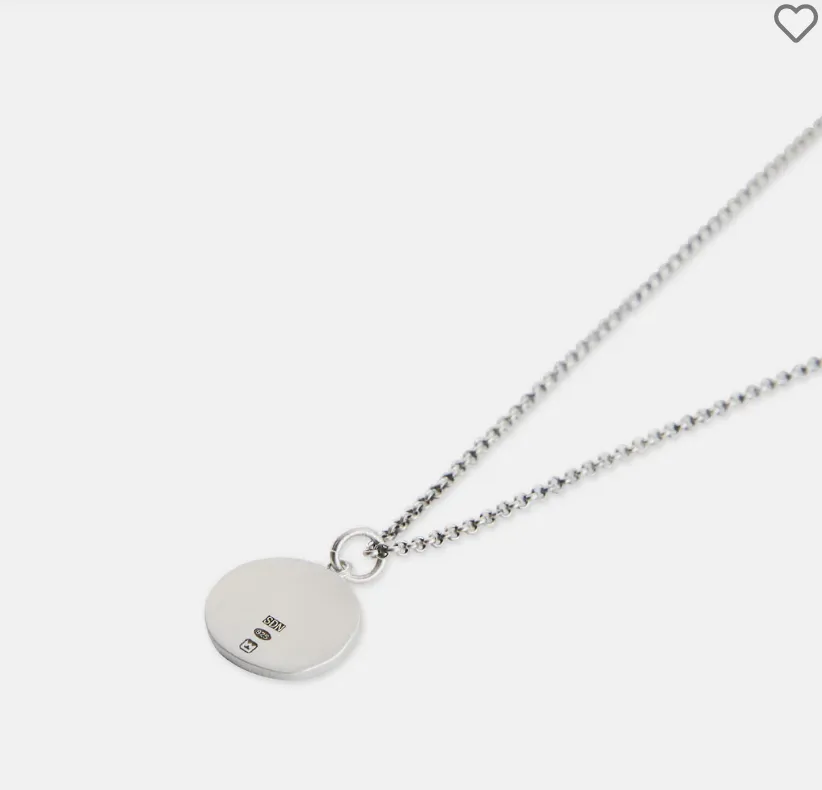 Hallmark Necklace | Silver