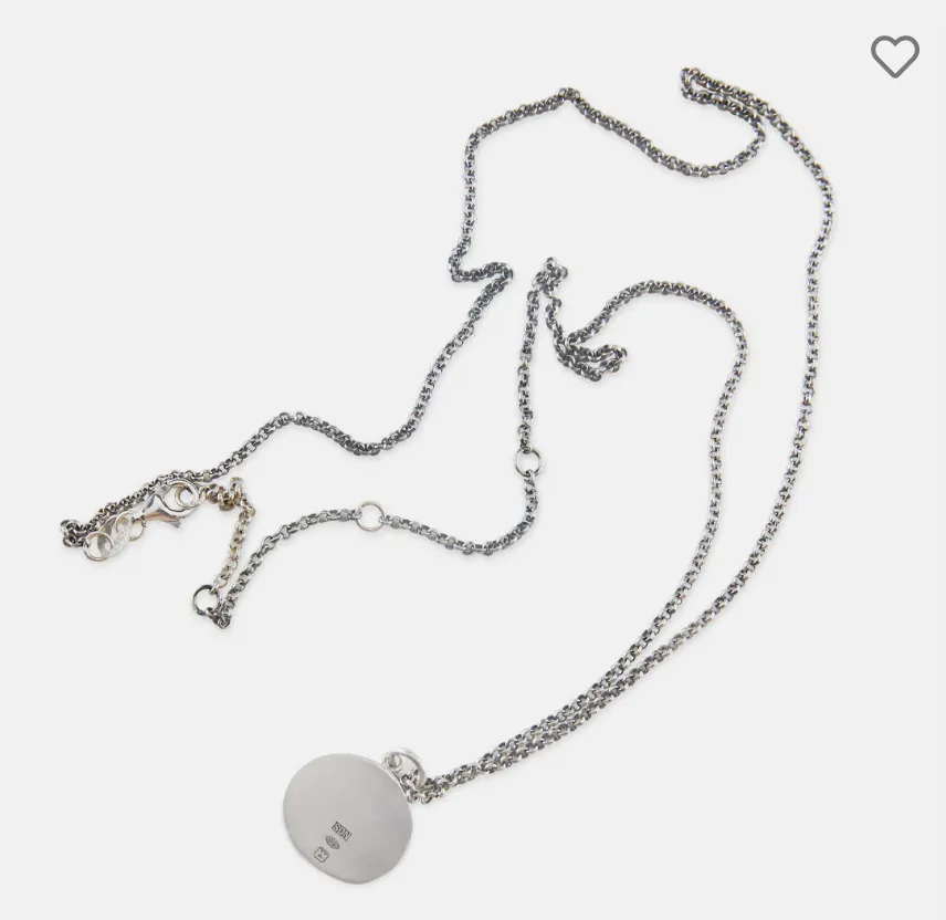 Hallmark Necklace | Silver
