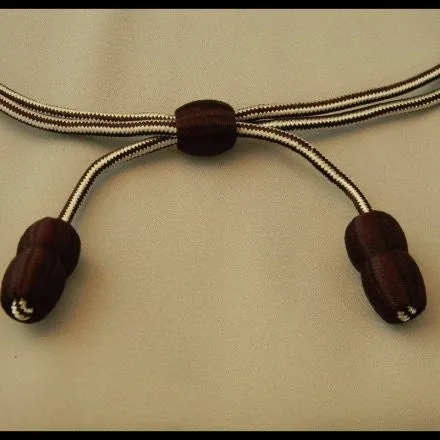 Hat Cord - WWII Maroon/White Hospital Corps / Dental