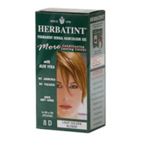Herbatint Permanent Light Golden Blonde (8d) 4 Oz By Herbatint